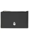 Alexander Mcqueen Card Holder "skull" In Black