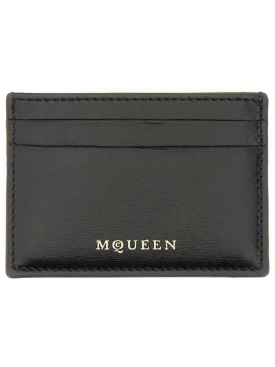 ALEXANDER MCQUEEN CARD HOLDER WITH LOGO
