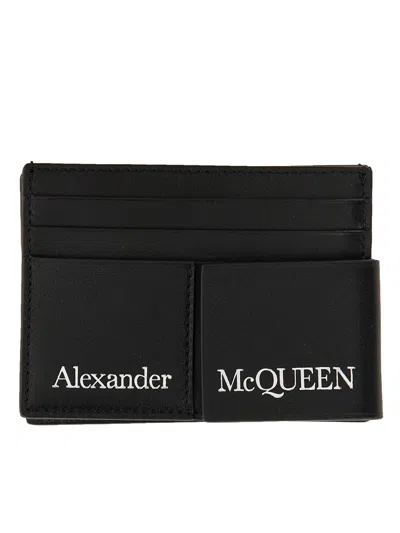 ALEXANDER MCQUEEN CARD HOLDER WITH LOGO