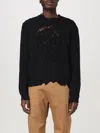 Alexander Mcqueen 'distressed Skull Print Pul In Schwarz