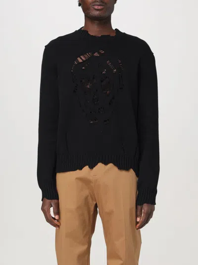ALEXANDER MCQUEEN SWEATER MCQUEEN MEN COLOR BLACK,G12817002