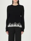 Alexander Mcqueen Alexander Mc Queen Black Ivory Wool Cashmere Cardigan