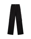 Alexander Mcqueen Alexander Mc Queen Pleated Cargo Trousers In Black