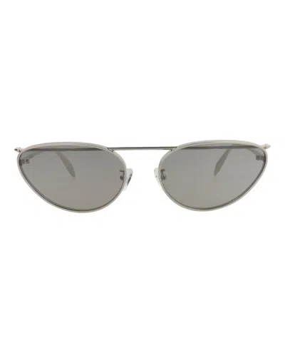 Alexander Mcqueen Cat Eye-frame Metal Sunglasses