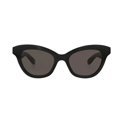 Pre-owned Alexander Mcqueen Cat Eye-frame Recycled Acetate Sunglasses 'black Grey' | Multi-color | Women's Siz