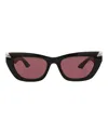 Alexander Mcqueen Cat Eye-frame Recycled Acetate Sunglasses In Pink