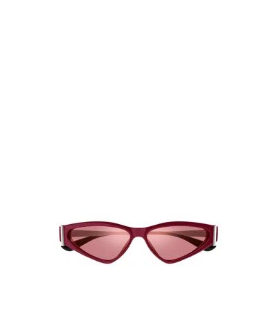 Alexander Mcqueen Cat-eye Frame Sunglasses In Pink