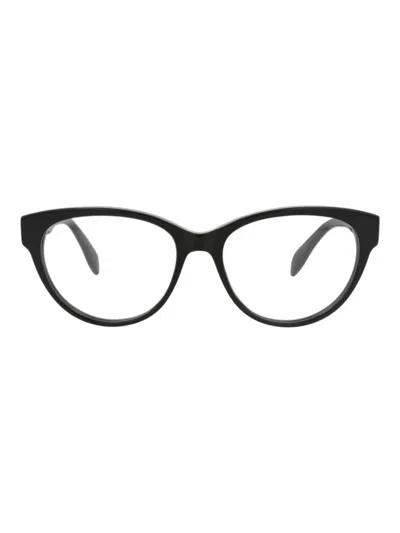 Alexander Mcqueen Cat Eye Optical Frames For Women - Stylish And Durable In Black