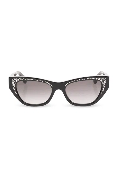 Alexander Mcqueen Cat-eye Sunglasses In Gray