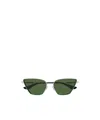 Alexander Mcqueen Cat Eye Sunglasses In Green