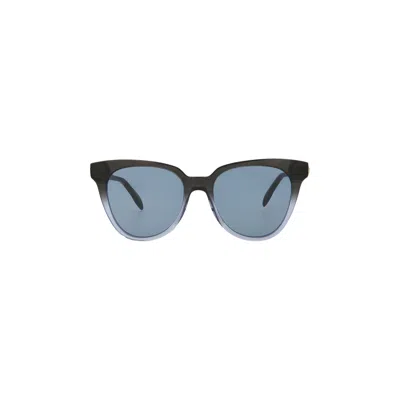 Pre-owned Alexander Mcqueen Cat Eye Sunglasses 'grey/blue'