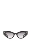 Alexander Mcqueen Cat Eye-frame Recycled Acetate Sunglasses In Black