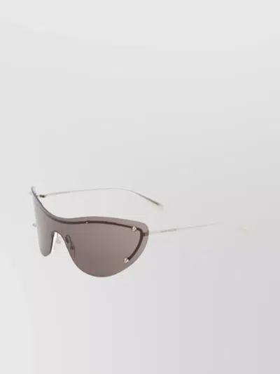 Alexander Mcqueen Cat Eye Sunglasses With Spike Stud Detailing In Neutral
