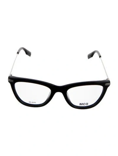 Pre-owned Alexander Mcqueen Cat-eye Eyeglasses In Multi