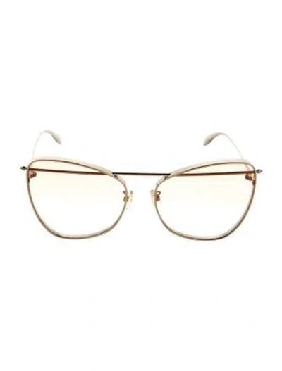 Pre-owned Alexander Mcqueen Cat-eye Tinted Sunglasses