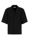 Alexander Mcqueen Viscose Shirt With Subtle Skull Pattern