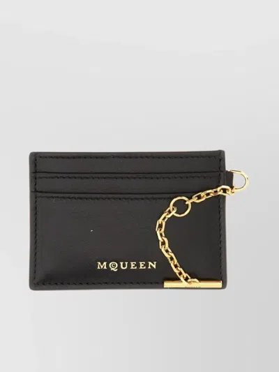 Alexander Mcqueen Chain Attachment Card Holder