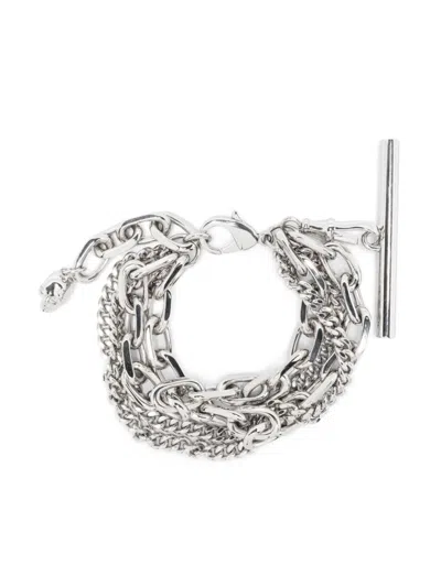Alexander Mcqueen Chain Bracelet In Silver