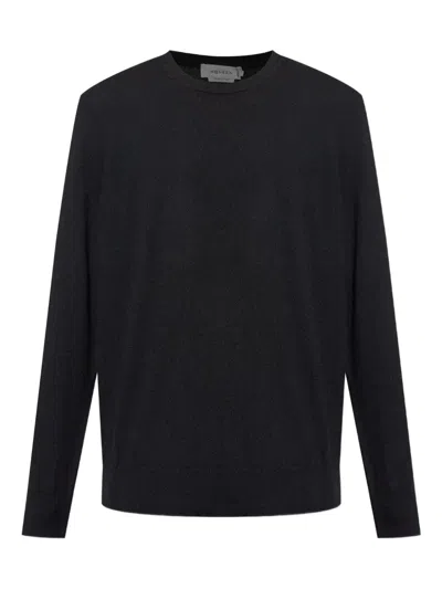 Alexander Mcqueen Chain-detail Cashmere Sweater In Black