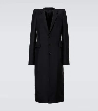 Alexander Mcqueen Chain-detail Coat In Black