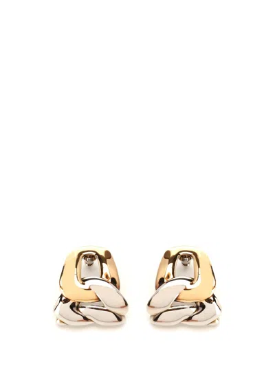 Alexander Mcqueen Chain Earrings In Gold