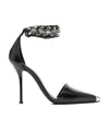 Alexander Mcqueen Punk Pumps In Black