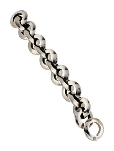 Pre-owned Alexander Mcqueen Chain Link Bracelet, 6.25" In Multi