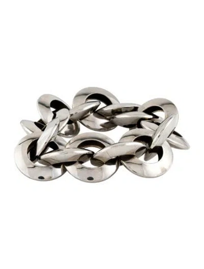 Pre-owned Alexander Mcqueen Chain Link Bracelet, 7.25" In Multi