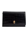 Alexander Mcqueen Borsa Skull Mini In Black