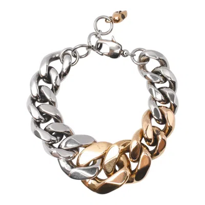 Alexander Mcqueen Chained Bracelet In Multi