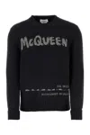 Alexander Mcqueen Pullover Girocollo Mcqueen Graffiti