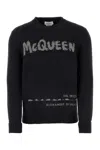 Alexander Mcqueen Charcoal Cotton Sweater