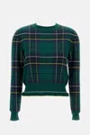 Alexander Mcqueen Sweater Mcqueen Woman Color Multicolor In Green