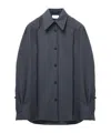 Alexander Mcqueen Check Pattern Button Shirt In Black