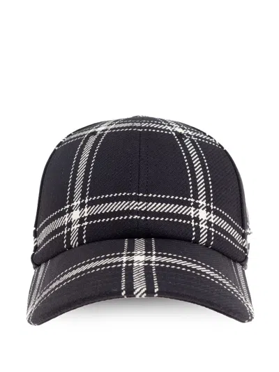 ALEXANDER MCQUEEN CHECKED CAP