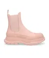Alexander Mcqueen Chelsea Ankle Boots In Pink