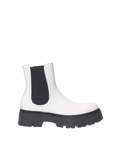 Alexander Mcqueen Chelsea Bicolor Boots