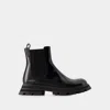 Alexander Mcqueen Alexander Mc Queen Chelsea Ankle Boots In Black