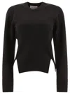 Alexander Mcqueen 'chevron Corset' Sweater
