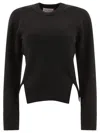 Alexander Mcqueen "chevron Corset" Sweater