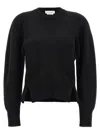 Alexander Mcqueen Chevron Corset Sweater In Wool