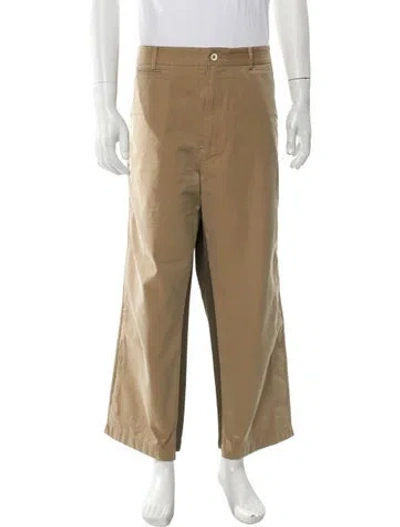 Pre-owned Alexander Mcqueen Chinos In Brown