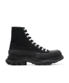 Alexander Mcqueen Tread Slick Boots In Black