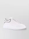 Alexander Mcqueen New Tech Calftpu Heel Counter Chunky Sole Sneaker Wht Blk O