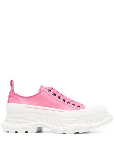 ALEXANDER MCQUEEN CHUNKY PLATFORM LACE-UP SNEAKERS