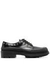 Alexander Mcqueen Alexander Mc Queen Tread Slick Leather Brogues In Black