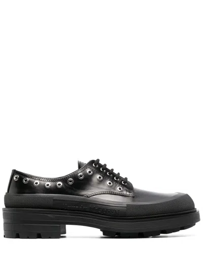 ALEXANDER MCQUEEN CHUNKY-SOLE DERBY SHOES