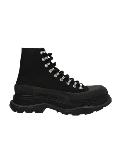 Alexander Mcqueen Chunky Sole High-top Sneakers In Multi