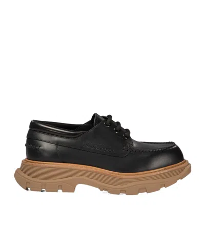 ALEXANDER MCQUEEN ALEXANDER MCQUEEN CHUNKY-SOLE LACE-UP SHOES