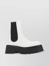 ALEXANDER MCQUEEN CHUNKY SOLE LEATHER BOOTS